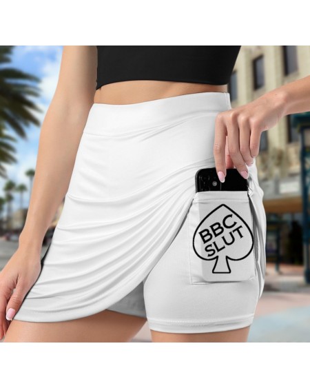 BBC SLUT Skorts With Pocket, Cuckolding, hotwife dress, qos