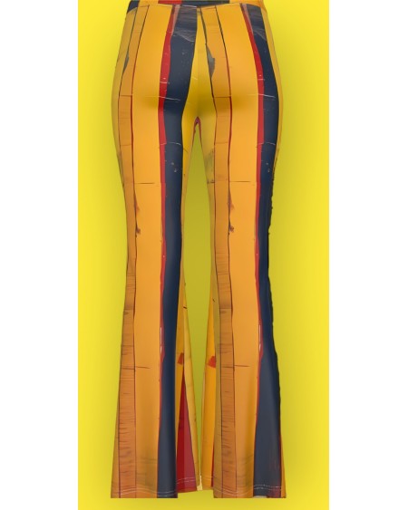 QUEEN OF SPADES Print Women'S Flare Pants, queen of spades,