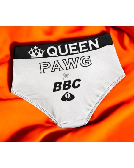 PAWG For BBC High - Waist Panties - Queen of Spades Bold