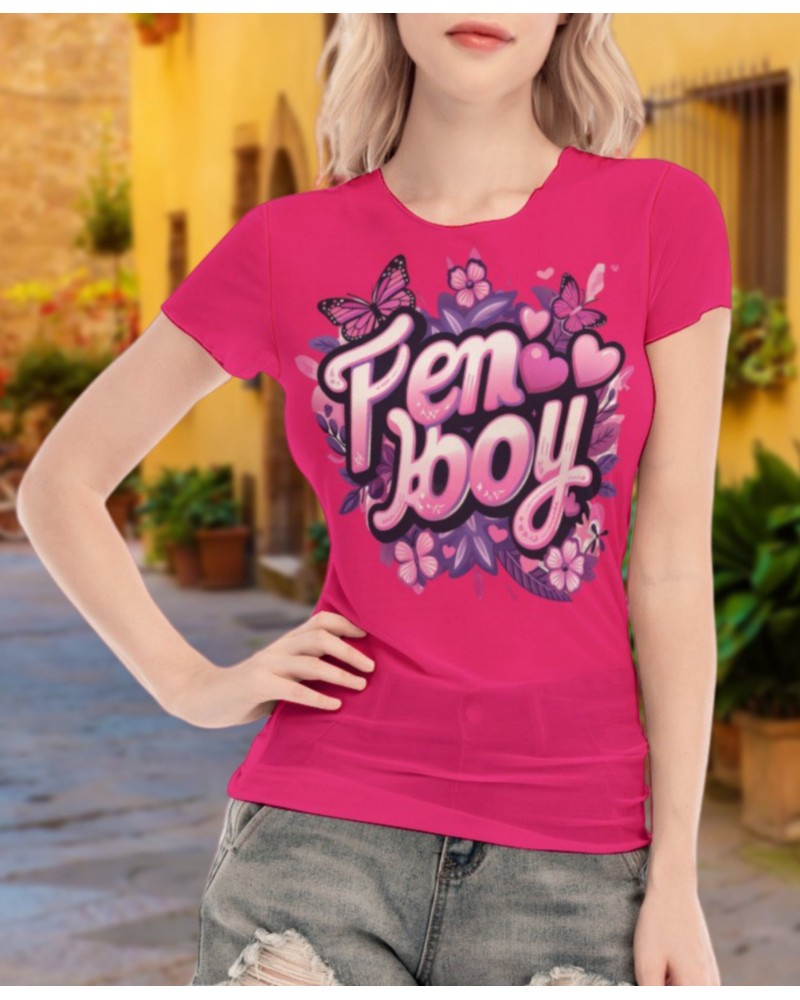 FEMBOY Transparent tshirt, sissy tshirt, girlboy, femboy, ,