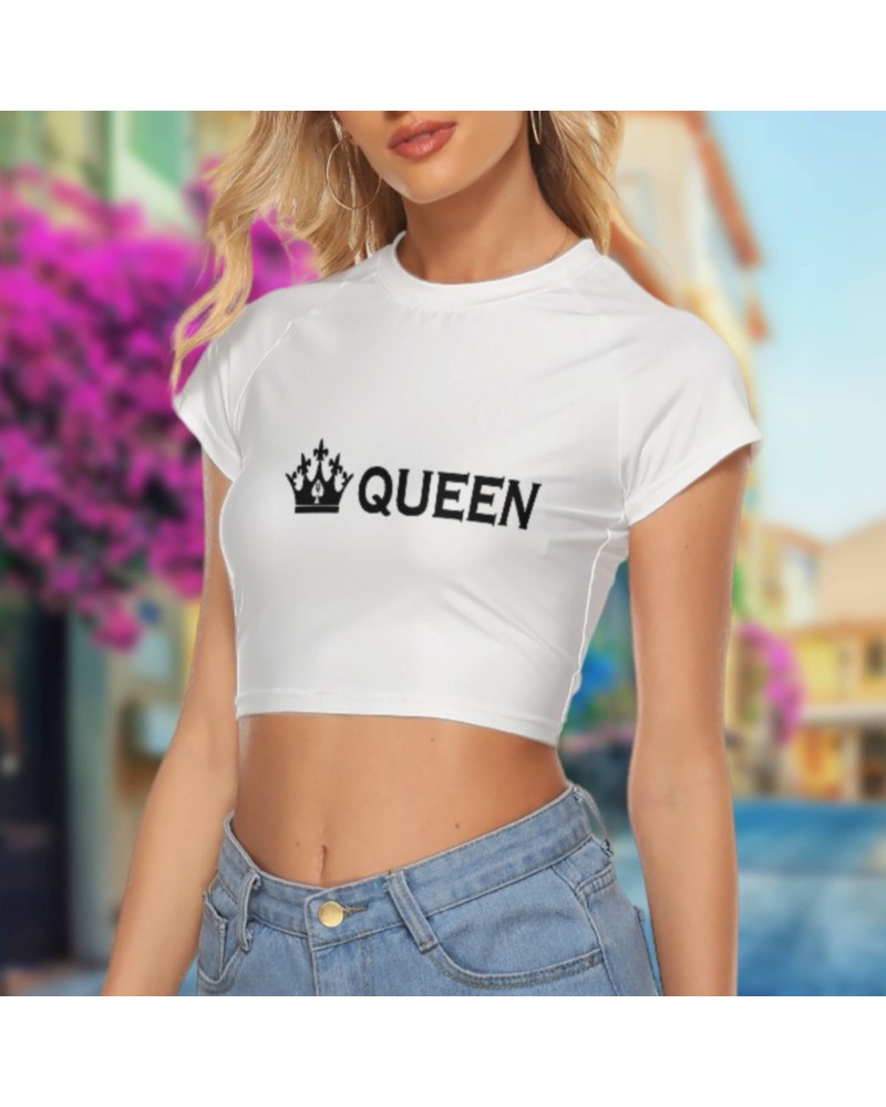 Croc - Top QUEEN OF SPADES crown, hotwife