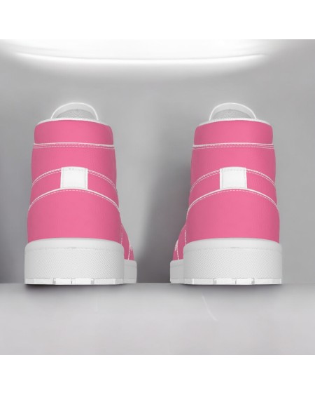 Pink Sissy High-Top Sneakers – Feminization Training Shoes for Roleplay & Fetish Fashion  Ce titre :