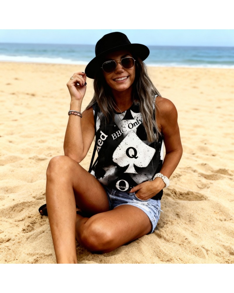 Queen of Spades BBC Only Sleeveless Tank Top for Women