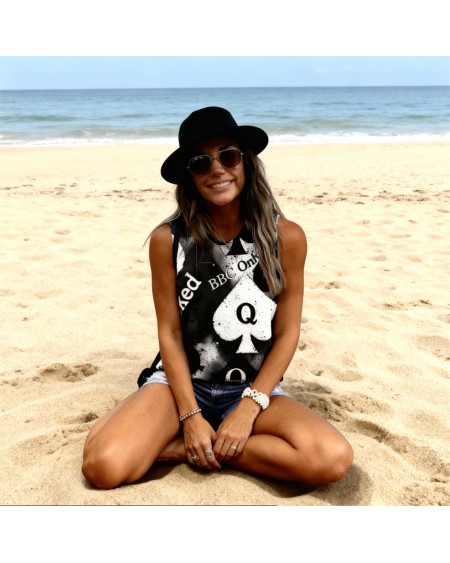 Queen of Spades BBC Only Sleeveless Tank Top for Women