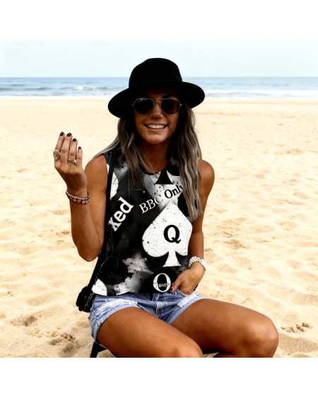 Queen of Spades BBC Only Sleeveless Tank Top for Women