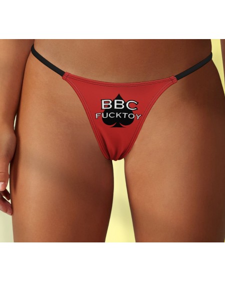 BBC FUCTOY Thong, 18 Colors, slut clothing, cuckolding,