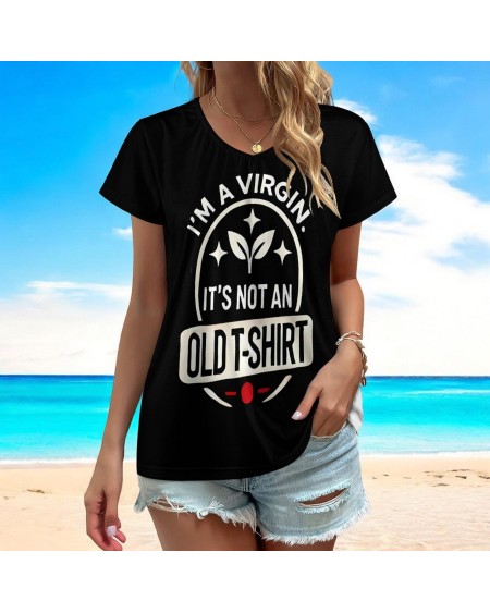 Provocative 'I'M a Virgin' T - Shirt - Bold Statement Tee,