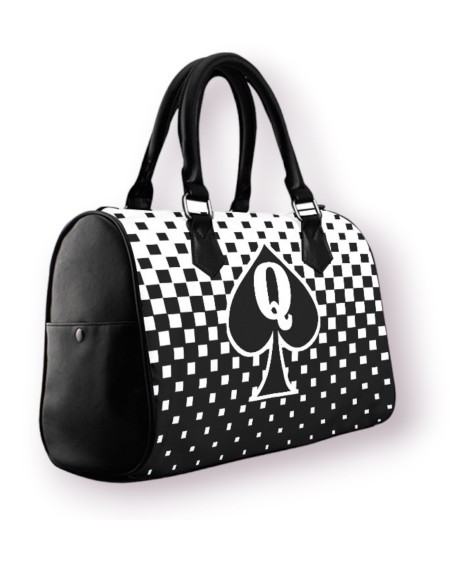 QUEEN OF SPADES Cube Handbag, slut clothing, cuckolding,