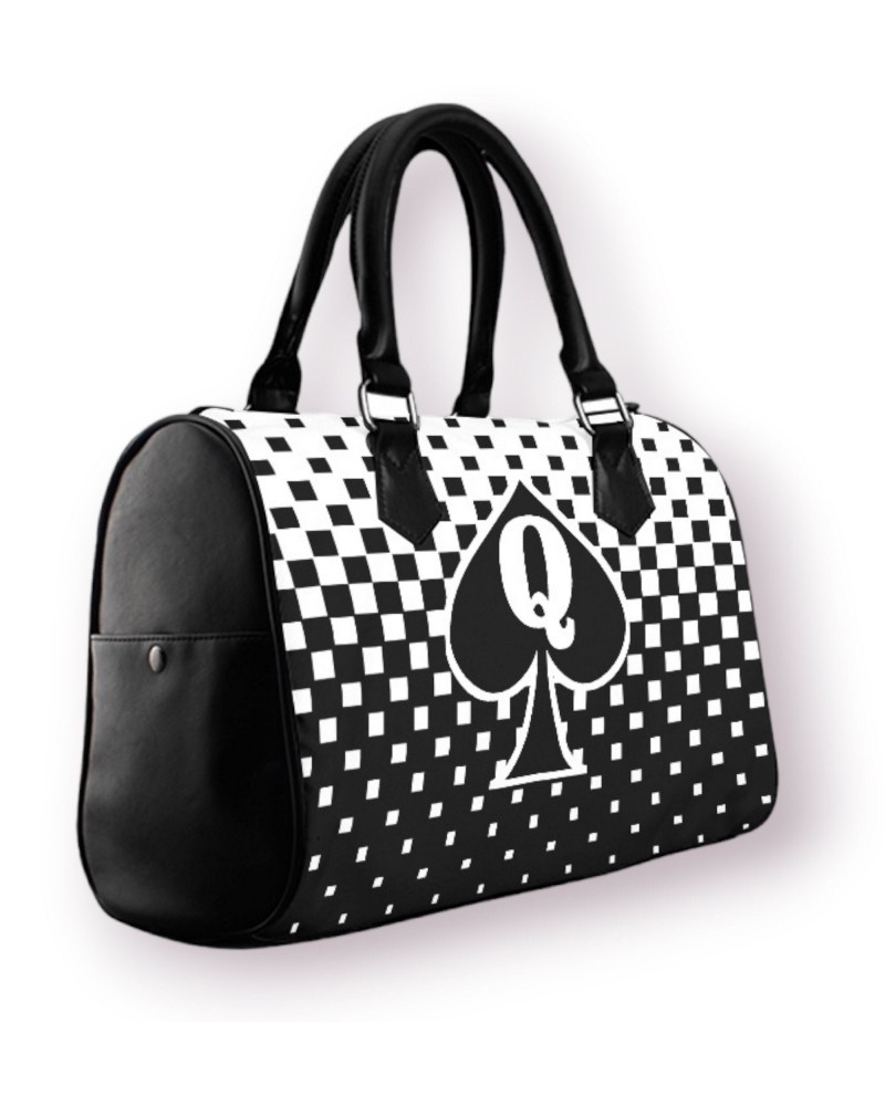 QUEEN OF SPADES Cube Handbag, slut clothing, cuckolding,