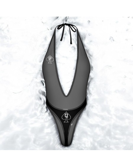 Queen of Spades BBC Only Mesh Jumpsuit Underwear – Sheer Fetish One Piece Hotwife Clubwear