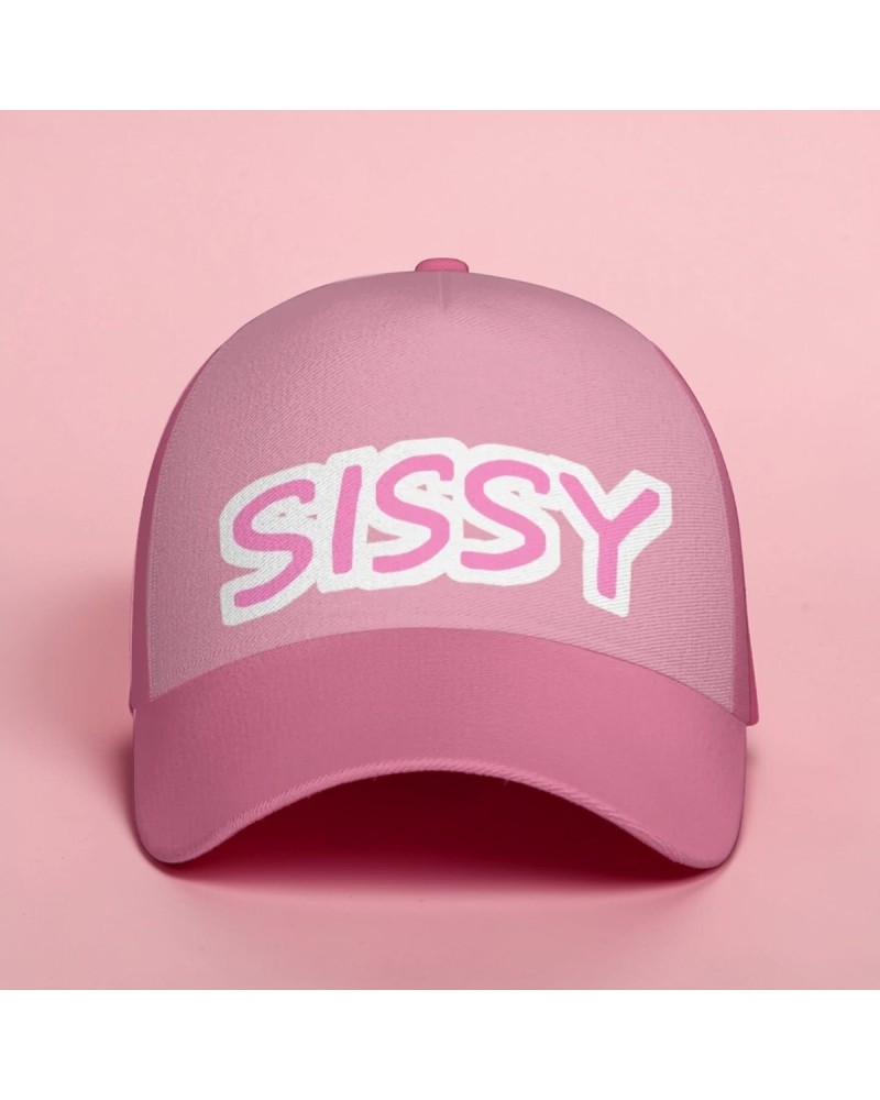 Sissy Pink Cap Crossdresser Fetish Hat Feminization Lifestyle