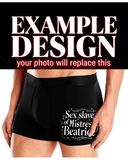 Custom Photo Boxer Shorts – Your Picture Here Personalized Underwear