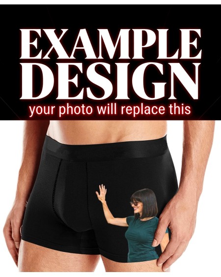 Custom Photo Boxer Shorts – Your Picture Here Personalized Underwear