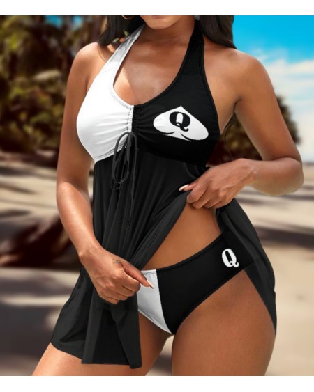 Bikini QUEEN OF SPADES, Slut clothing, cuckolding, hotwife