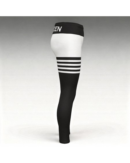 Queen of Spades Leggings High Waist Black White S-6XL