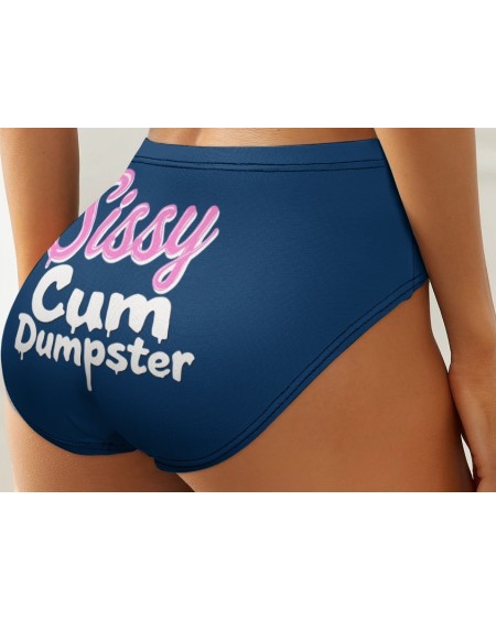Sissy Cum Dumpster Panties S-5XL Pink Fetish Lingerie