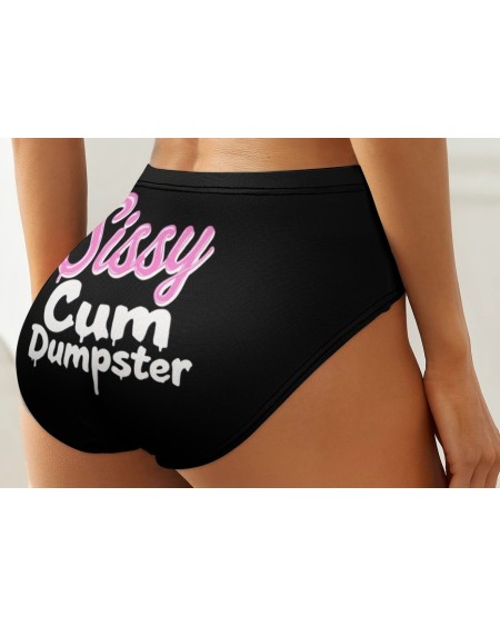 Sissy Cum Dumpster Panties S-5XL Pink Fetish Lingerie