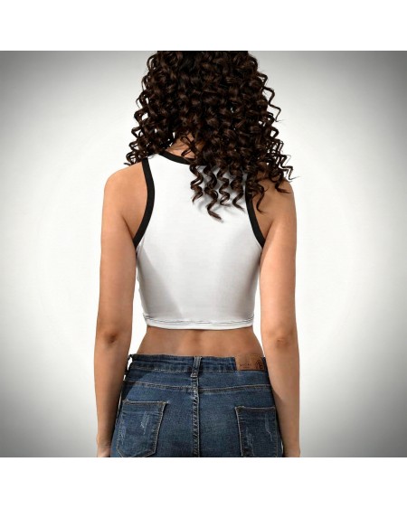 Queen of Spades Blacked Crop Top Sexy QOS Hotwife Top