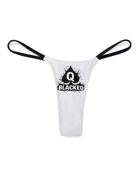 QOS Blacked Thong – Queen of Spades Fetish String