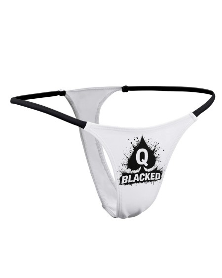 QOS Blacked Thong – Queen of Spades Fetish String