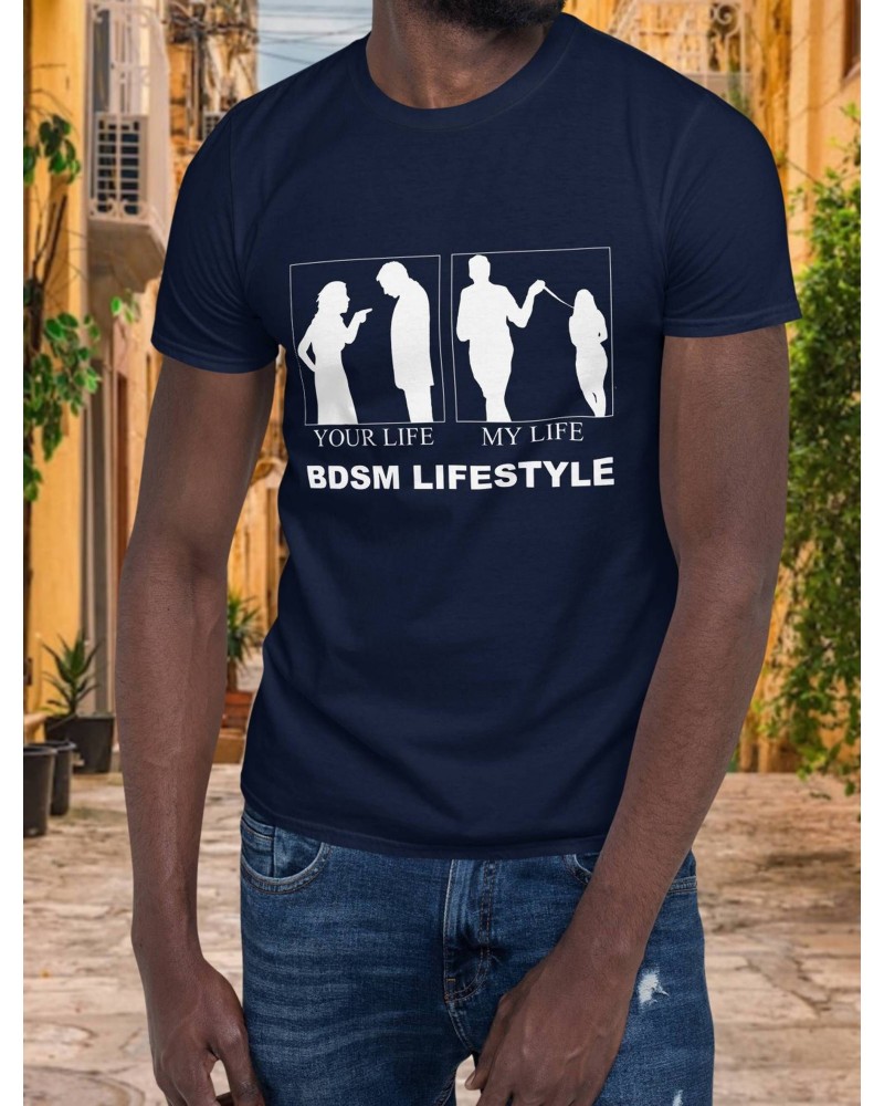 T - Shirt BDSM LIFESTYLE, your life, my life, MEN t - shirt,