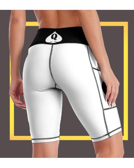 QUEEN Of SPADES short, 20 colors, yoga short, fitness short,