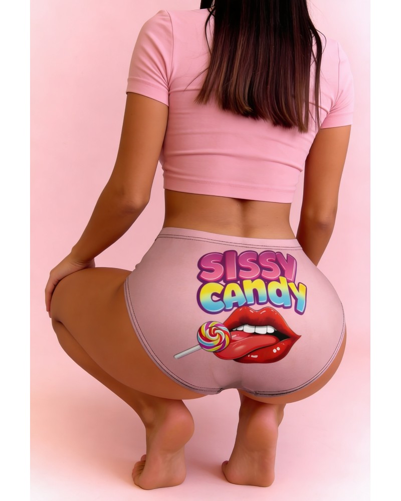 Sissy Candy Pink Shorts – Feminine Fetish Femboy Clothing