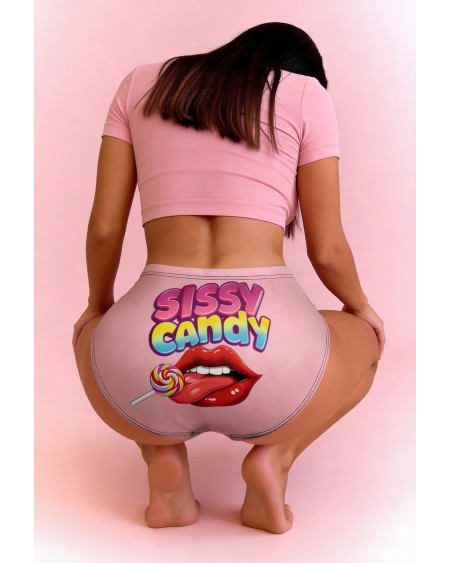 Sissy Candy Pink Shorts – Feminine Fetish Femboy Clothing