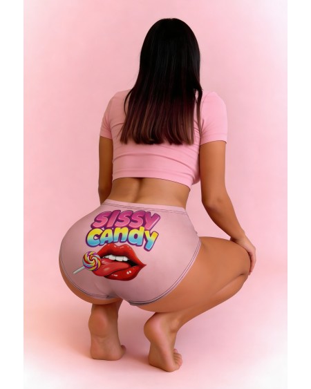 Sissy Candy Pink Shorts – Feminine Fetish Femboy Clothing