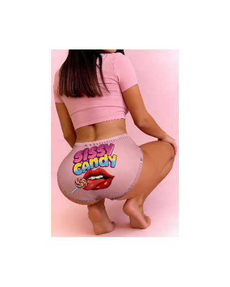 Sissy Candy Pink Shorts – Feminine Fetish Femboy Clothing