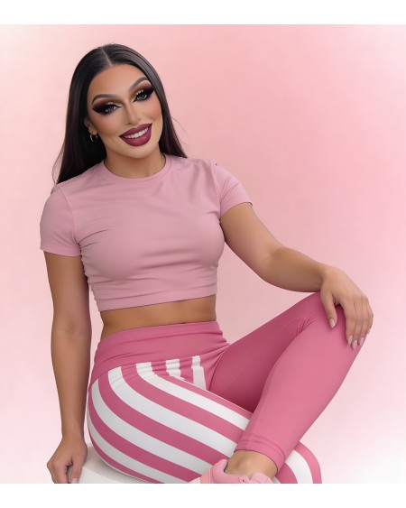 Pink Sissy Leggings High Waist Sexy Fit S-6XL