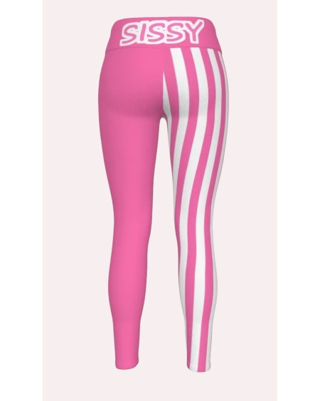 Pink Sissy Leggings High Waist Sexy Fit S-6XL