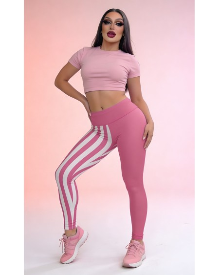 Pink Sissy Leggings High Waist Sexy Fit S-6XL