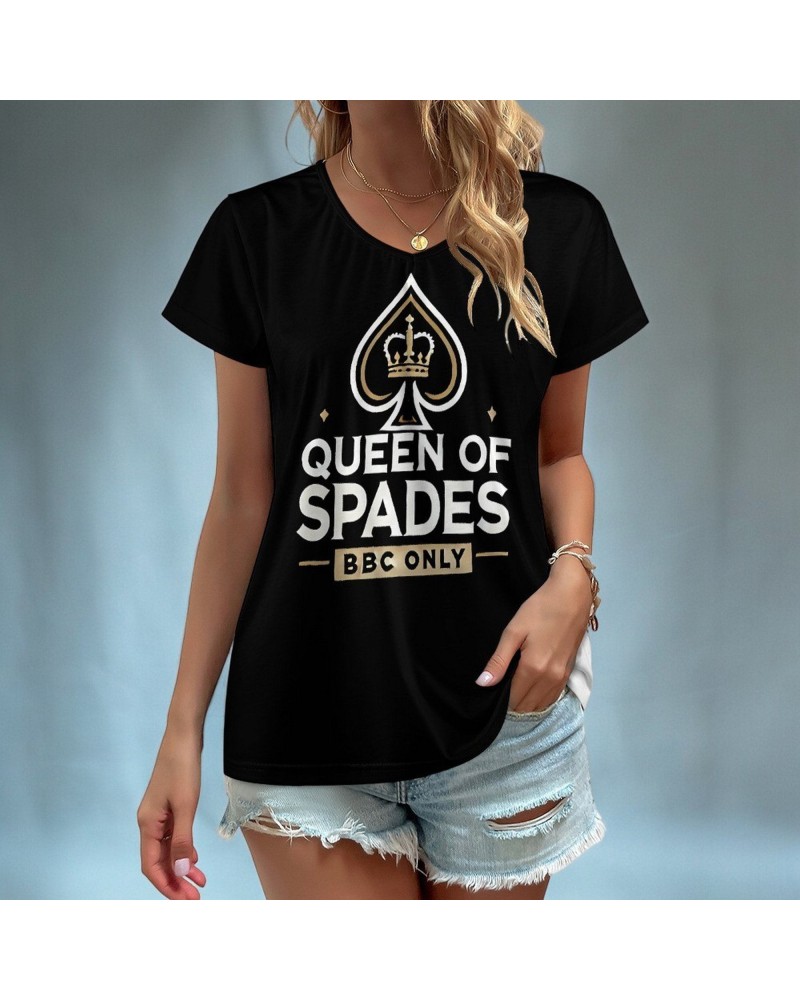 Queen Of Spades T - Shirt - Empowering Women's Casual Tee