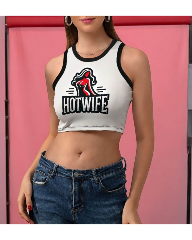 Hotwife Crop Top - Sexy, Stylish Women'S Tank for Slut -