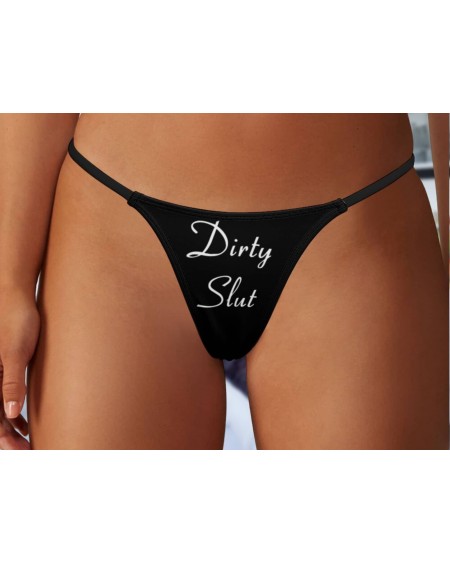 Dirty Slut Thong, Slut clothing, cuckolding, hotwife