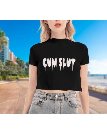 CUM SLUT Croc tot, slut clothing, cuckolding, hotwife