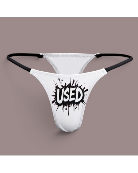 USED Fetish String Thong Sexy Hotwife Panties