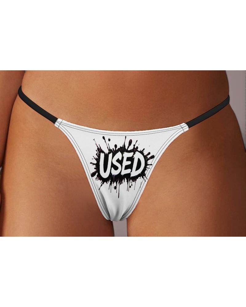 USED Fetish String Thong Sexy Hotwife Panties