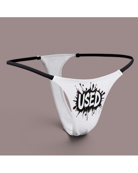 USED Fetish String Thong Sexy Hotwife Panties