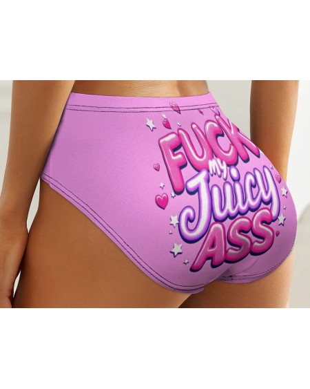 Fuck My Juicy Ass Pink Fetish Panties S-5XL