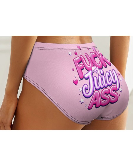 Fuck My Juicy Ass Pink Fetish Panties S-5XL