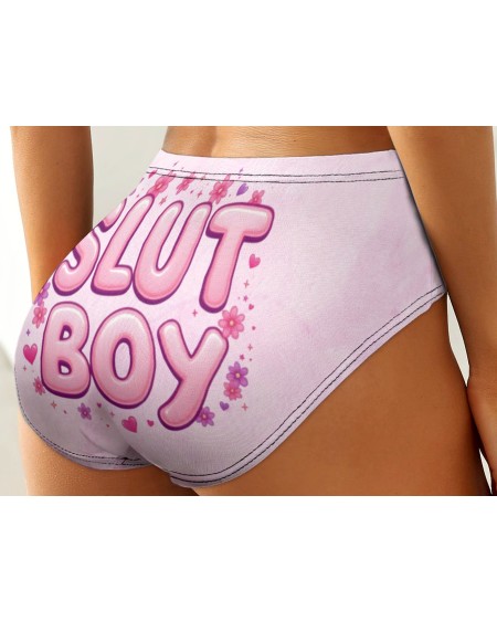 Slut Boy Pink Sissy Panties