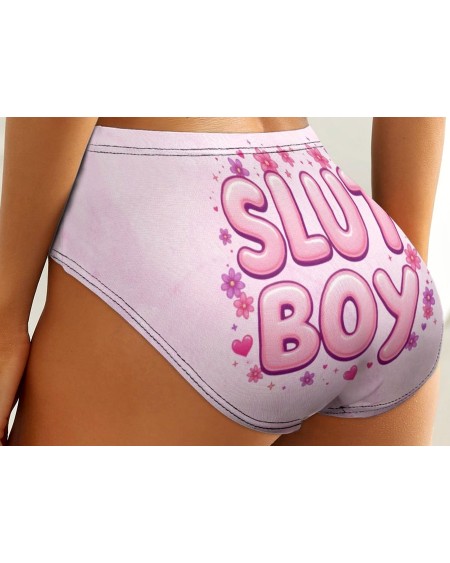 Slut Boy Pink Sissy Panties