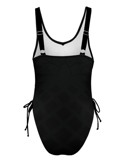 Upside Down Pineapple Swinger Swimsuit Sexy One Piece