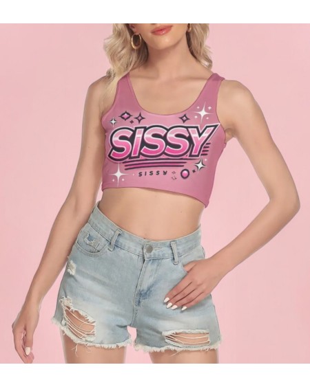 Sissy Croc Top - Femboy, Crossdresser, LGBTQ+ Friendly -