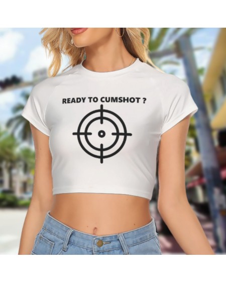 Croc - Top READY TO CUMSHOT, hotwife t - shirt, qos t -