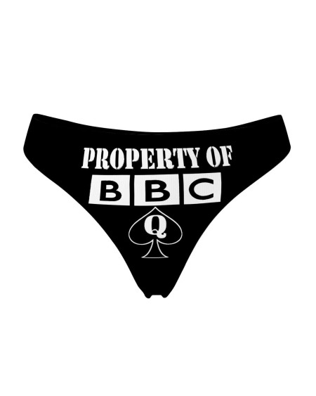 Property of BBC QOS Thong | Queen of Spades Hotwife Panties
