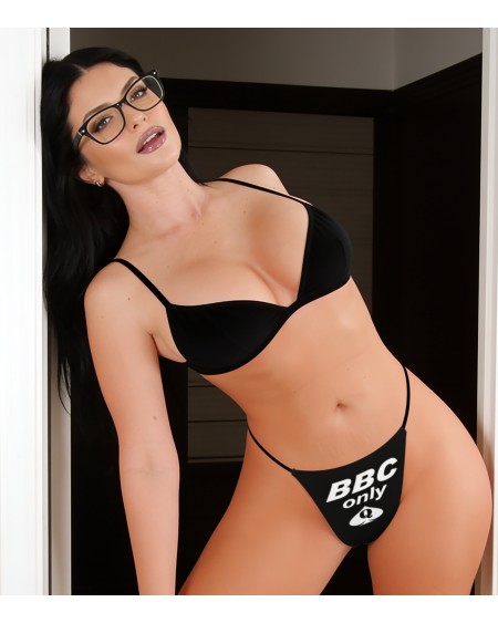 BBC Only Queen of Spades String Thong | Hotwife QOS Fetish Lingerie