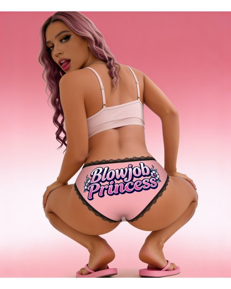 Blowjob Princess Pink Lace Panties | Sissy & Femboy Fetishwear